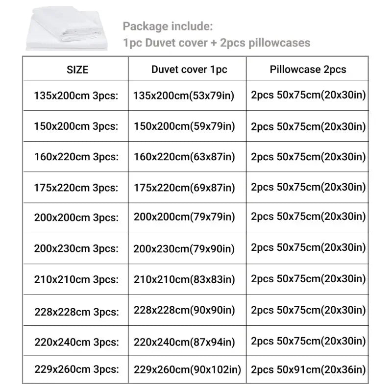 The minimalist sleek Duvet Cover Set