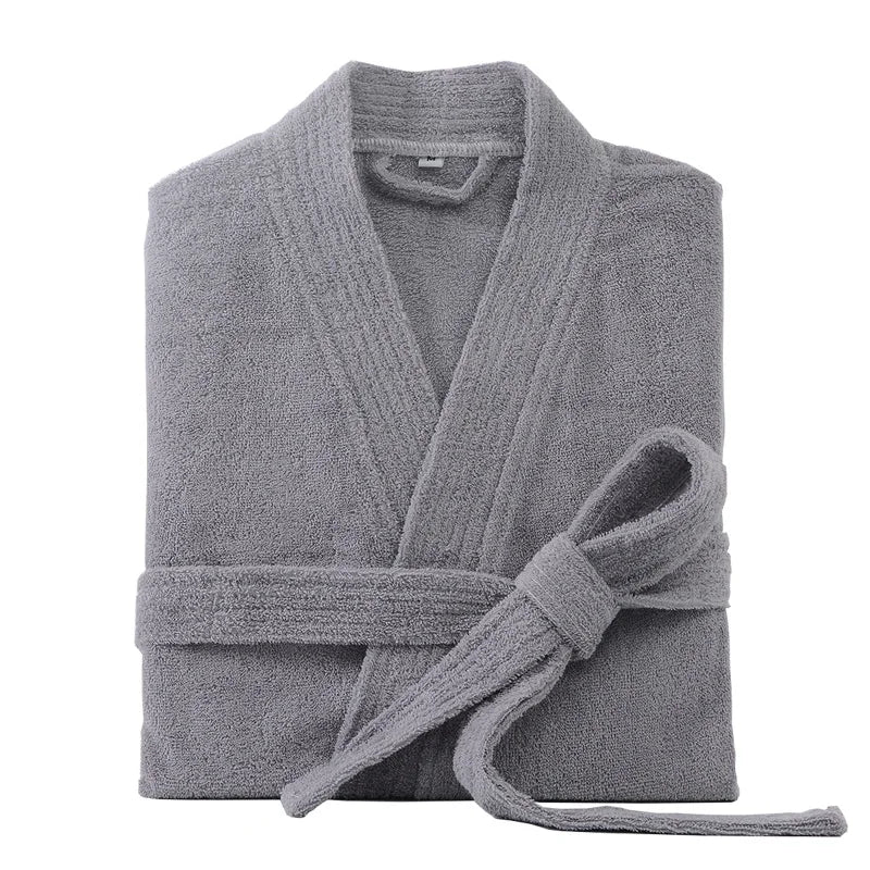 Cloud-Weave Robe: 100% Cotton