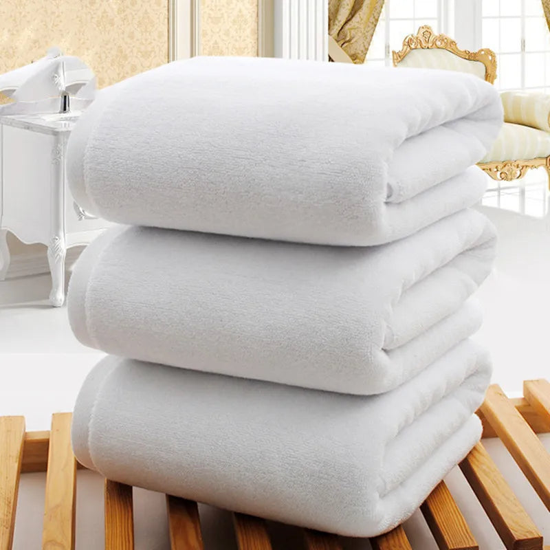 White large bath towel.