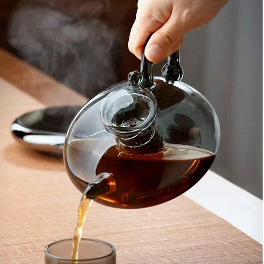 Cosmos Grey Teapot