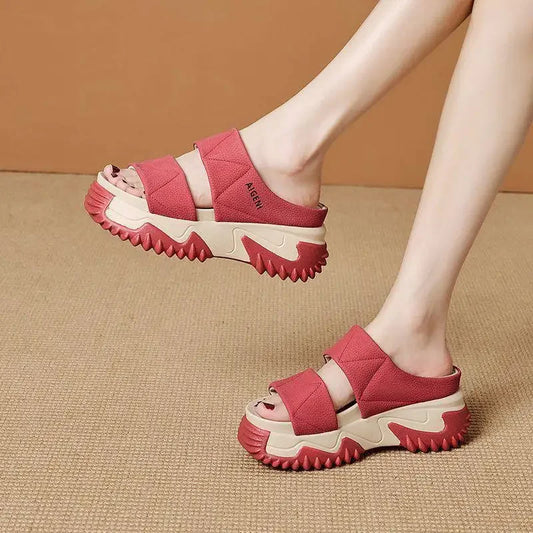 Thick Sole Slippers.