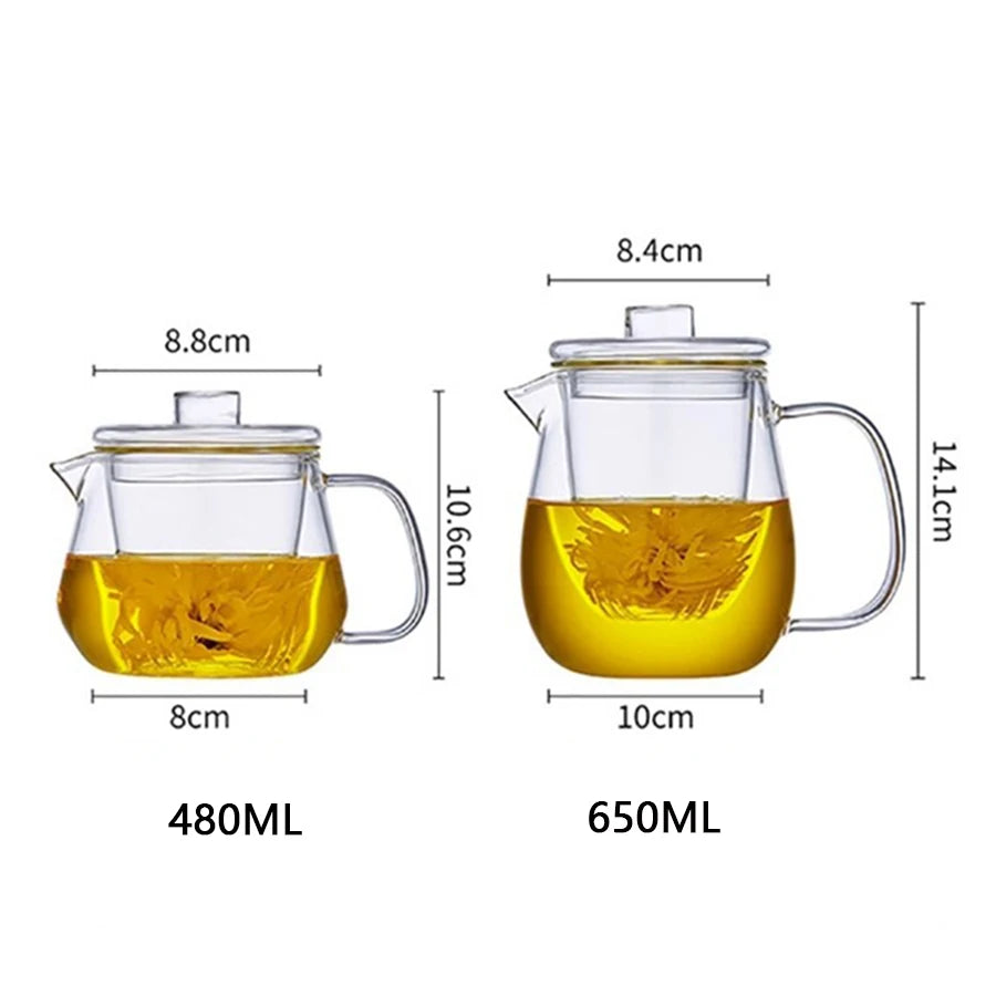 Clear Brew Teapot