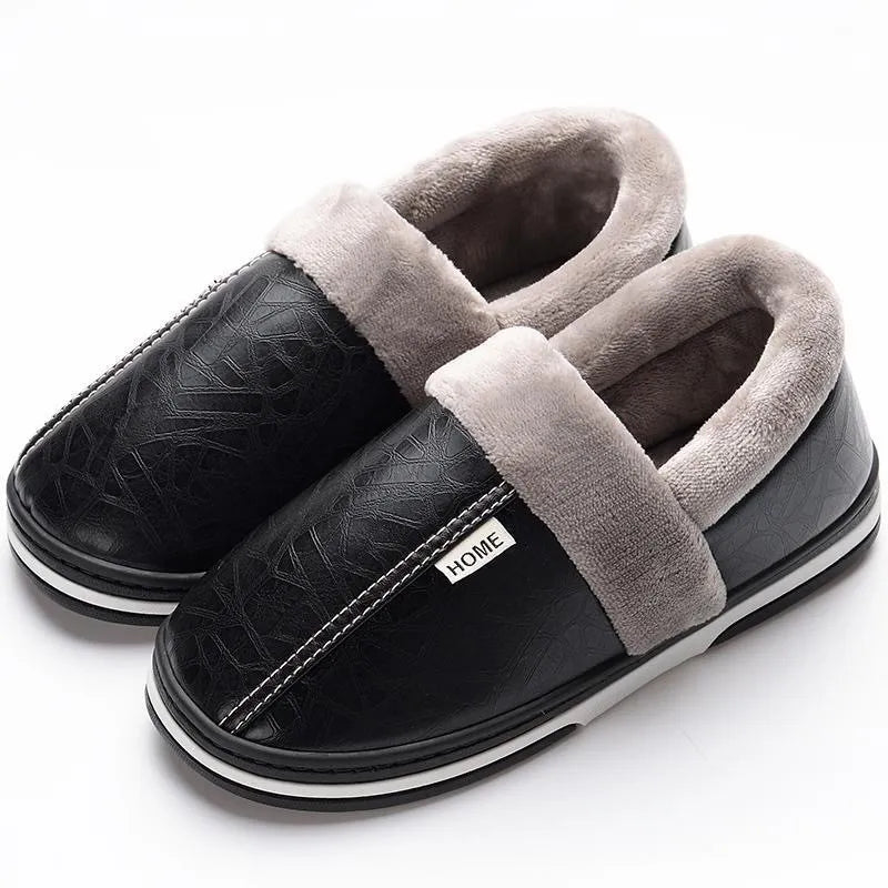 Classic Leather Home Slipper