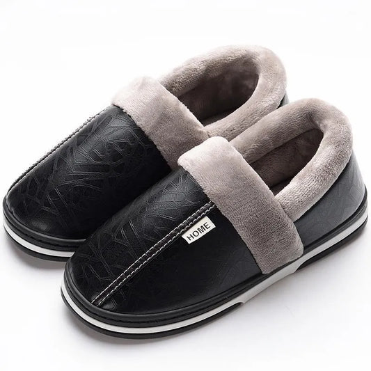Classic Leather Home Slipper