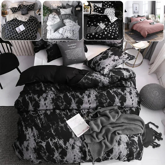 The minimalist sleek  Duvet Cover Set