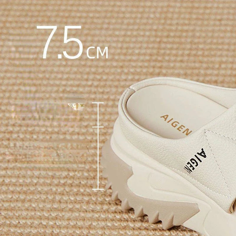 Thick Sole Slippers.