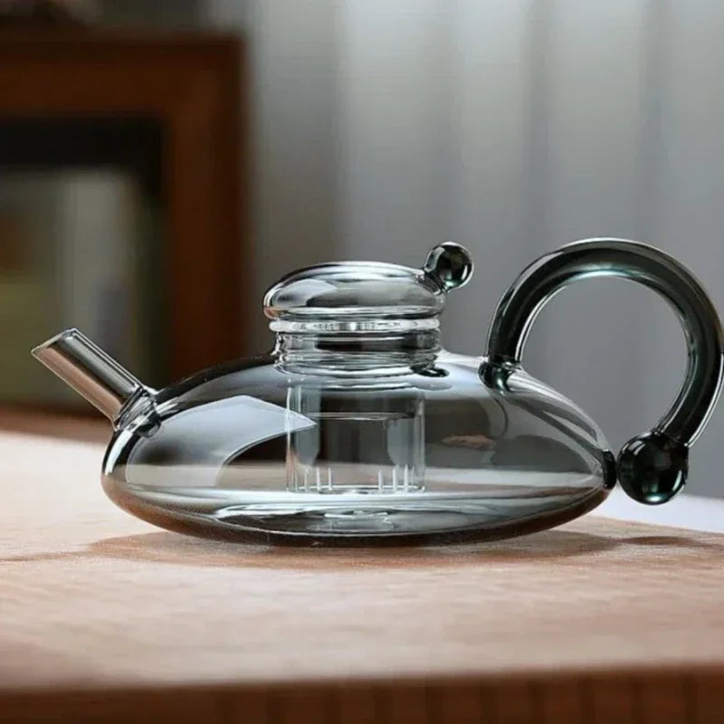 Cosmos Grey Teapot