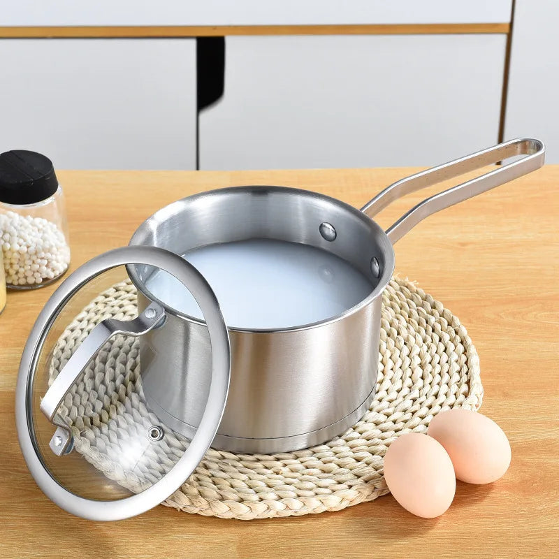 Steel-Master Cookware: 3pcs  Stainless