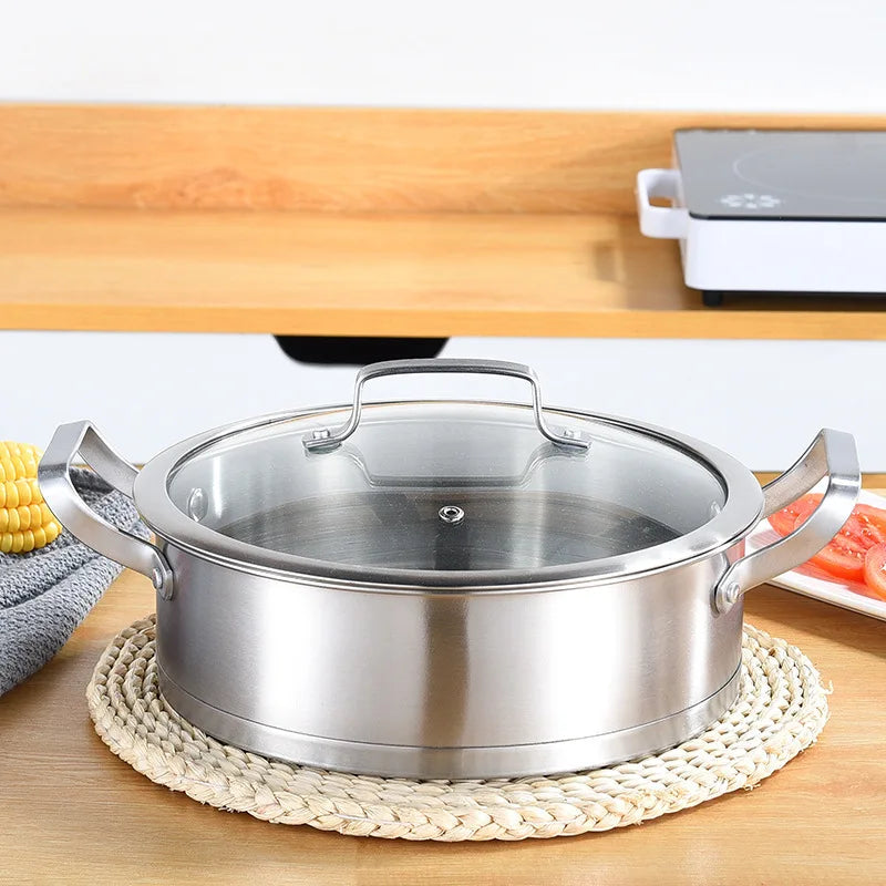 Steel-Master Cookware: 3pcs  Stainless