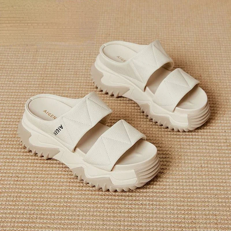 Thick Sole Slippers.
